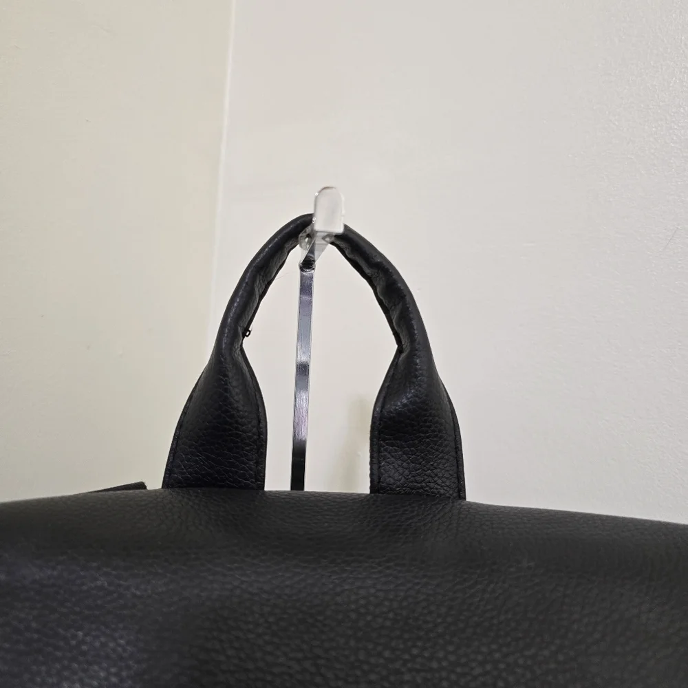BOTKIER New York Mini Trigger Backpack Purse Faux Leather‎ Black Travel